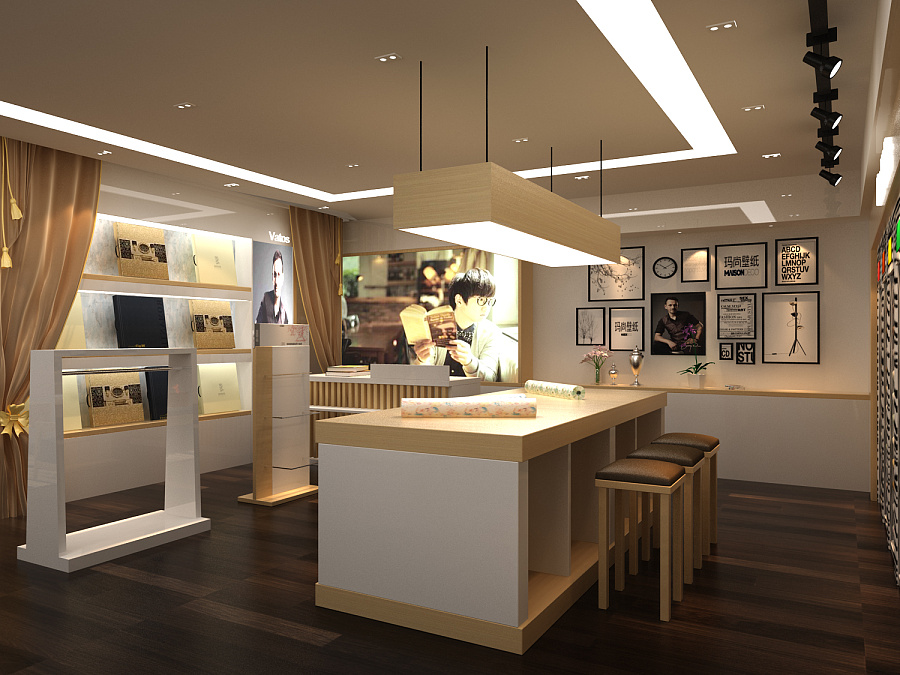 瑪尚壁紙品牌專(zhuān)賣(mài)店SI形象策劃與設(shè)計(jì)——上海班德品牌設(shè)計(jì)的原創(chuàng)空間美學(xué)